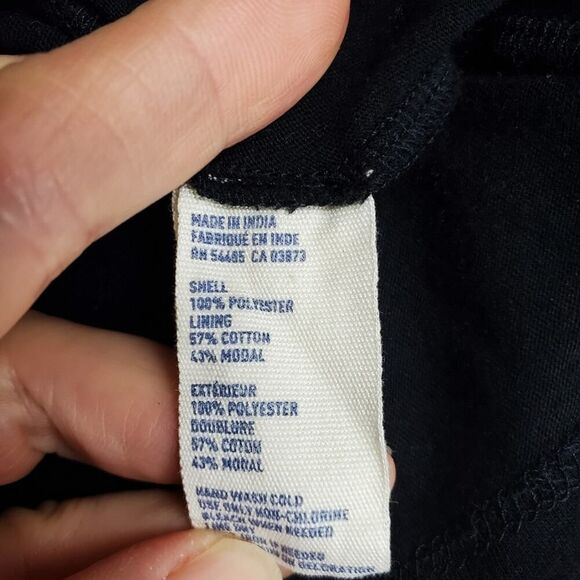 American Eagle Outfitters Beaded Tank Top Black Small - Picture 8 of 10